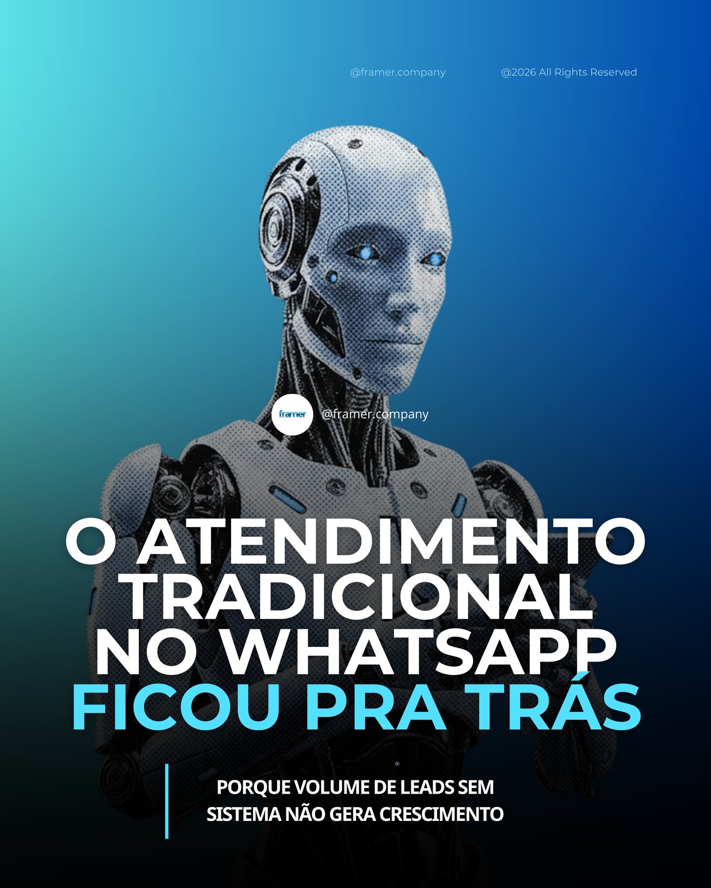 Robô e texto: o atendimento tradicional no WhatsApp ficou para trás