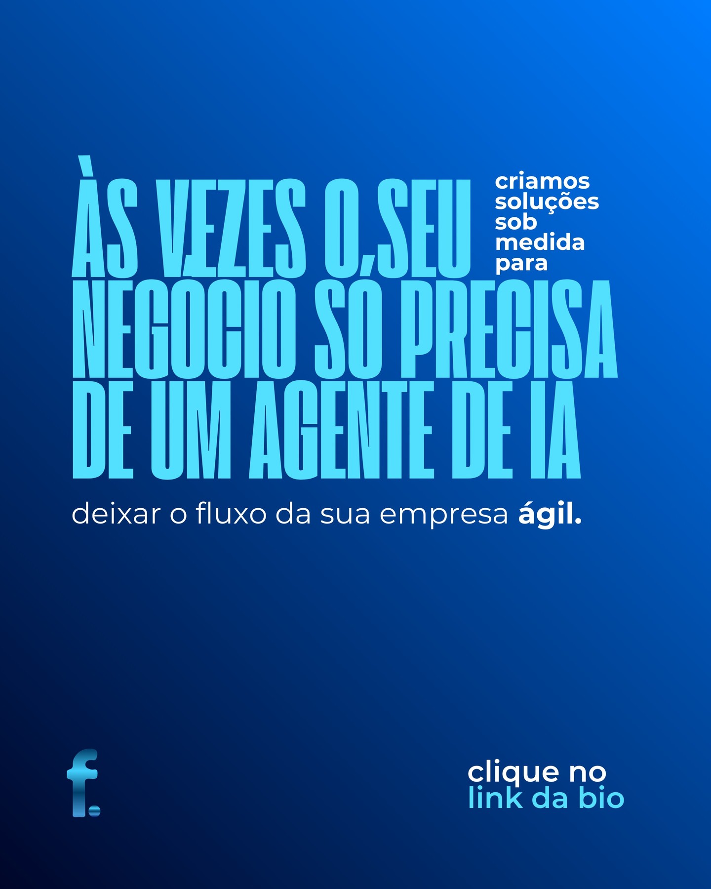 Texto sobre soluções sob medida para tornar o fluxo da empresa ágil